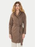 Пальто стандартного кроя Only, коричневый - фото