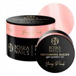 Boska Nails, Pro Control Builder Young Peach, наращивающий УФ-гель для ногтей, 15 мл - фото