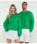 Толстовка Loose fit Lacoste, зеленый - фото