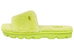 Сандалии UGG Fur Sandals Green - фото