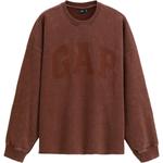 Унисекс свитшот GAP, коричневый - фото