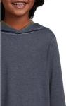 Худи Johnston & Murphy Kids Reversible Solid Hoodie, цвет Navy/Brown - фото 3