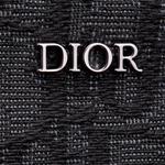 Кожаная клатч мужская черная DIOR, Set (Bag+Dust Bag) - фото 5