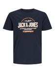 Футболка JACK & JONES Junior, темно-синий - фото