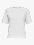 Футболка Essential Boxy Fit Selected, White - фото 5