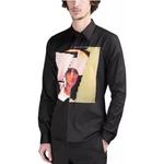 Рубашка мужская черная Givenchy, черный - фото 2