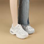 SAFIYA Серые женские кроссовки на платформе, цвет Gray - фото 7