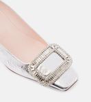 Туфли Belle Vivier 45 с декором Roger Vivier, Argento - фото 5