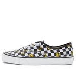 Кеды Vans Wallpaper Authentic Smiley 'Black White', черный - фото