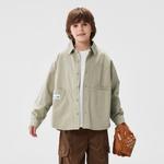 Детская рубашка Lee, хаки - фото 9