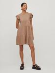 Платье до колена Vila, коричневый - фото 5