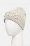 Шерстяная шапка Boss Orange, бежевый - фото 2