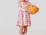 Платье Lame Steph для девочек в тыквах Pink Chicken, Pumpkins - фото 2