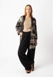 Кардиган LONG GARDEN NOSTALGIC PATTERN Ivko, черный - фото 2