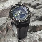 Часы Casio G-Shock Analog-Digital 2100 Series, арт. GA-2100SKE-7A, 44 мм, черный - фото 4