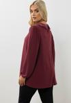 Блуза Yours Clothing Blouse, Red - фото 3