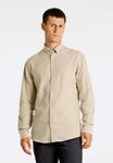 Рубашка MÉLANGE BRUSHED   Lindbergh, цвет Stone - фото 2