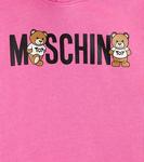Худи Teddy Bear из хлопкового джерси Moschino, розовый - фото 2