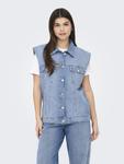 Жилет ONLY ONLMyrna, Blue denim - фото 2