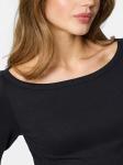 PIECES Лонгслив 'PCPHOEBE' в черном цвете - фото 6