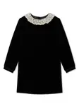 Платье с воротником Bonpoint, черный - фото