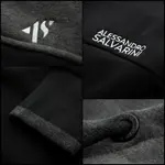 Толстовка Alessandro Salvarini "ASDuori", с большим капюшоном, черный - фото 5