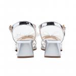 Сандалии женские Zhr, серебряный - фото 4