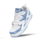 Кроссовки Same way Skateboarding Shoes Unisex Low-top Blue, голубой - фото 2