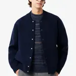 Джемпер Buttoned knitted Bomber Jacket LACOSTE, синий - фото 7