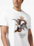 Футболка Eagle Plein Worldwide Philipp Plein, белый - фото 3
