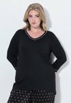 Топ MIAMODA Long sleeved top, Black - фото