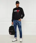 Свитер Regular fit Dsquared2, черный - фото 2