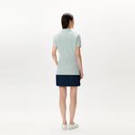 Женская поло Tommy Hilfiger, зеленый - фото 6