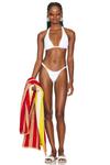 Бикини восьмой низ Skyler Swimwear, белый - фото 4