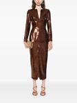 SILK LOVE & LACE платье Ivona, коричневый - фото 2