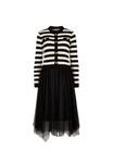 Платье Apricot STRIPE MIDI , Black - фото 6
