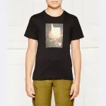 Футболка стандартного кроя Guess, черный - фото