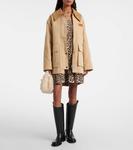 Маленькая сумка-шоппер Ganni, Egret - фото 5