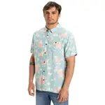 Мужская рубашка Safe Paradise Quiksilver, цвет Rosa - фото 3