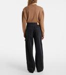 Прямые джинсы Офра Marant Etoile, Faded Black - фото 3