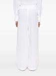 Eleventy брюки со складками, белый - фото 4