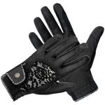 START Женские перчатки для верховой езды EQUESTRIAN QUEEN Rantau черные/темно-синие/белые - фото