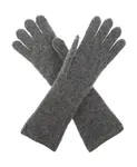 Перчатки из грубого зерна Jacquemus, серый - фото 4