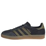 Кроссовки adidas Gazelle Indoor 'Core Black Focus Olive' - фото