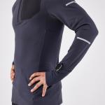 Беговая рубашка Kiprun, цвет graphitgrau/rauchschwarz - фото 3