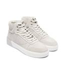 Кроссовки мужские Calvin Klein замшевые высокие, серый - фото 3