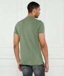 Рубашка поло Slim fit Tommy Jeans, зеленый - фото 3