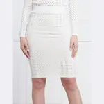 Юбка сантурсе Pinko, белый - фото