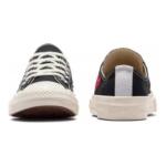 Chuck 70 Comme Des Garçons PLAY X Low PS 'Single Heart - Black' Converse, черный/красный - фото 4