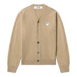 Джемпер унисекс CDG Play, коричневый - фото